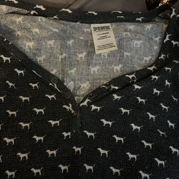 VS Pink bling sleep shirt large (L) - Picture 9 of 9